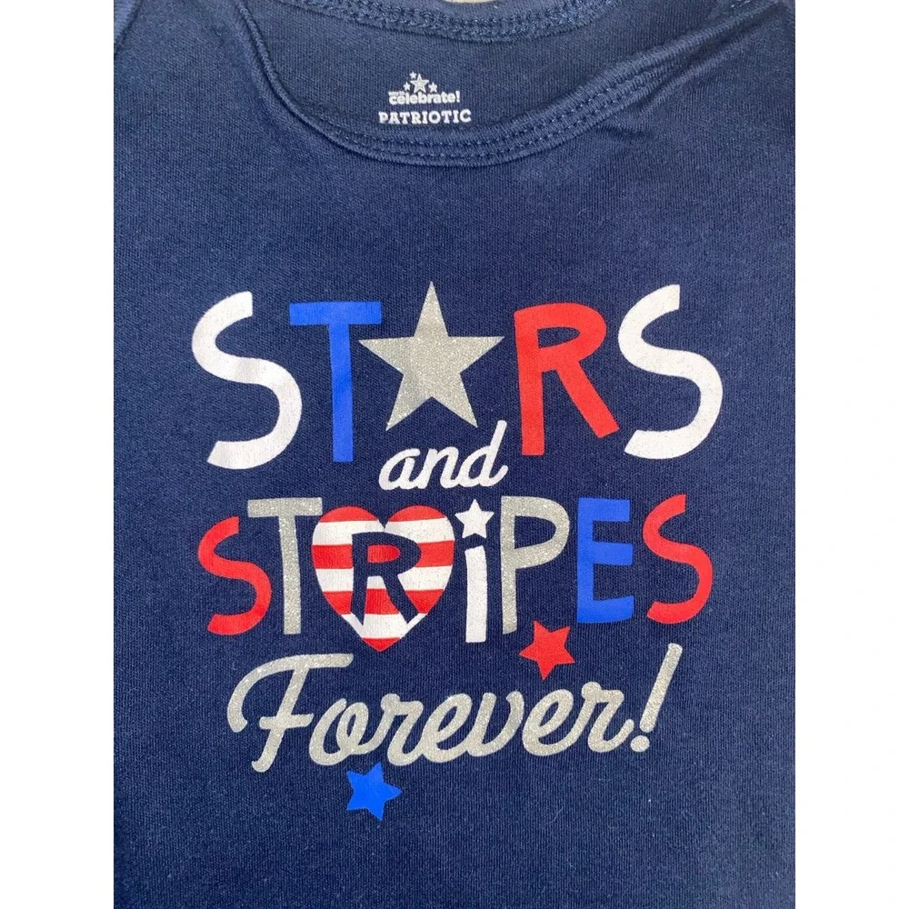 Way to‎ celebrate 4th of July 18M patriotic one piece